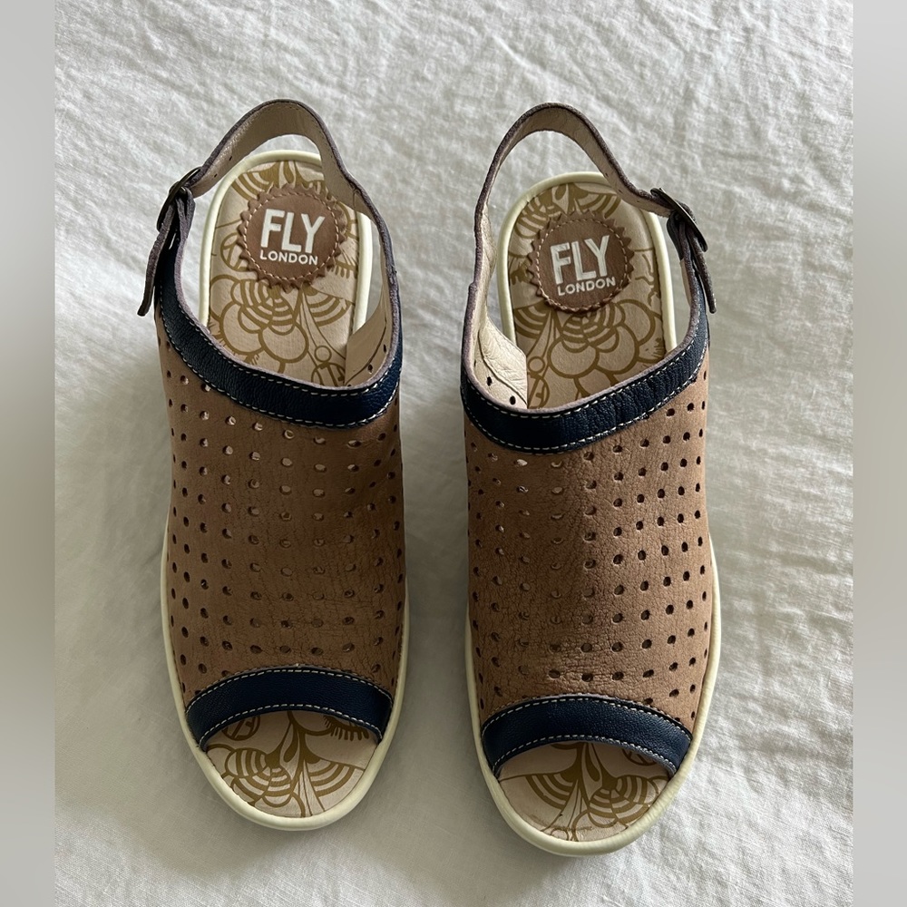 Size 38 - Fly London Sandals - Brand New in Box